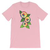 Colored Pencil Flowers Short-Sleeve Unisex T-Shirt
