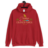 Camp Colored Pencil Hooded Sweatshirt