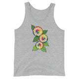 Colored Pencil Flowers Unisex Tank Top