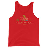 Camp Colored Pencil Unisex Tank Top