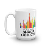 Plays with Sharp Objects Mug