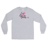 I Heart Colored Pencil Long Sleeve T-Shirt