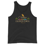 Camp Colored Pencil Unisex Tank Top