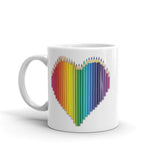Colored Pencil Heart Mug