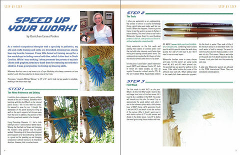 September 2014 - Ann Kullberg's Colored Pencil Magazine - Instant Download