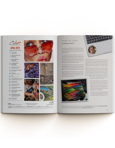 April 2025 - Ann Kullberg's COLOR Magazine - Instant Download ...