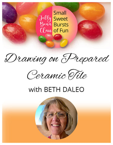 CP Surfaces: Drawing on Prepared Ceramic Tile: A Demo with Beth Daleo