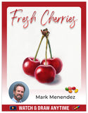Video Workshop: Fresh Cherries in Watercolor Pencil with Mark Menendez