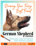 Video Workshop: Drawing Your Furry Best Friend - German Shepherd Edition Pajama Class with Aimee Croteau