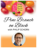 Pine Branch on Black - Jelly Bean Class with Philip Schorn