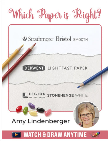 Video Workshop: Which Paper Is Right? - Jelly Bean Class with Amy Lindenberger