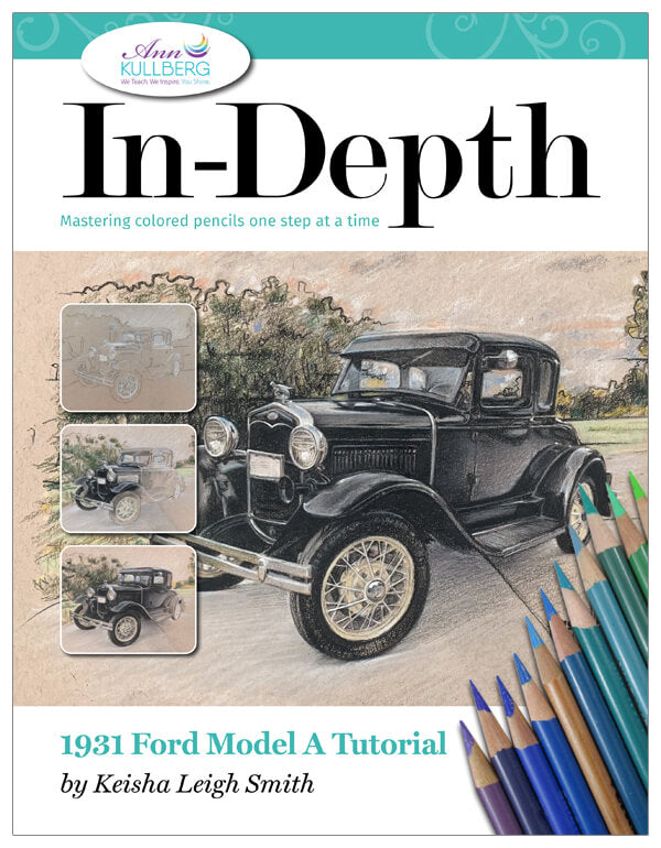 Vintage Car: In-Depth Colored Pencil Tutorial