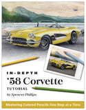 '58 Corvette: In-Depth Colored Pencil Tutorial