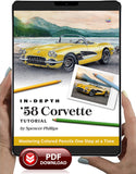 '58 Corvette: In-Depth Colored Pencil Tutorial