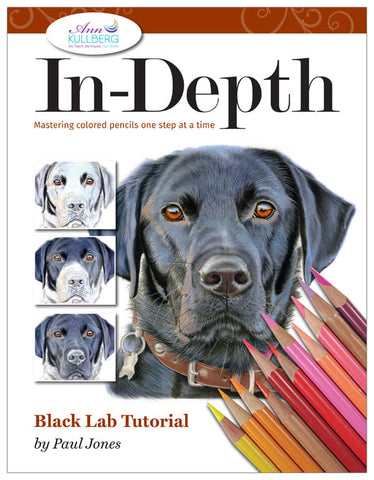 Black Lab: In-Depth Colored Pencil Tutorial