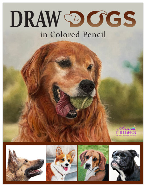 DRAW Dogs in Colored Pencil