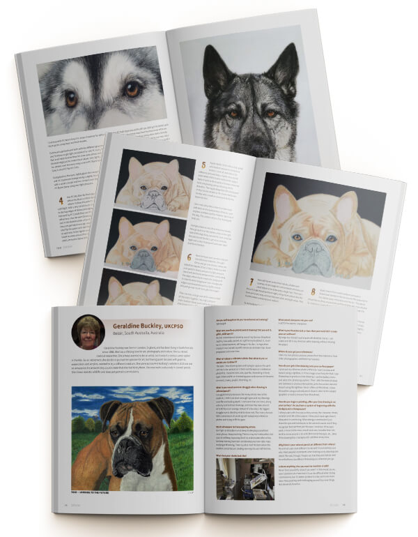 Color Coding Dog Drawing DRAW Dogs in Colored Pencil | annkullberg.com