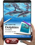 Dolphins: In-Depth Colored Pencil Tutorial