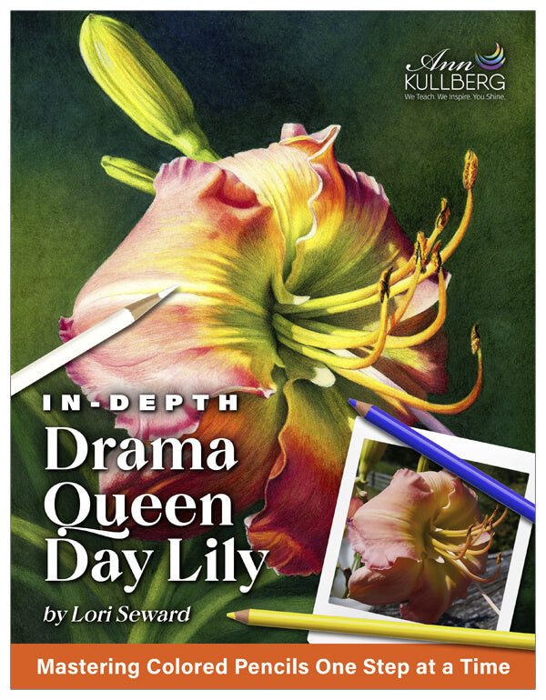 Drama Queen: In-Depth Colored Pencil Tutorial