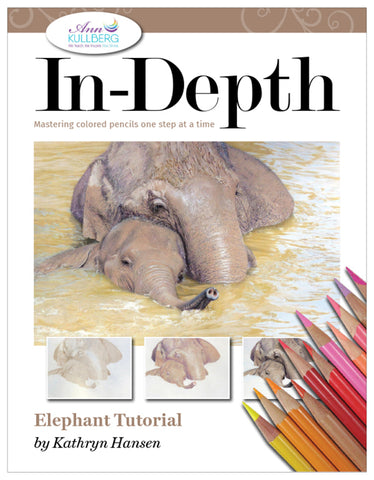 Cuddling Elephants: In-Depth Colored Pencil Tutorial