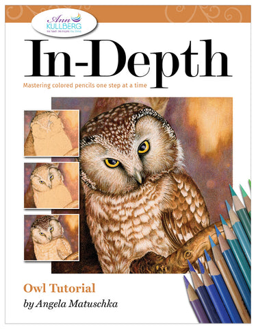 Owl: In-Depth Colored Pencil Tutorial