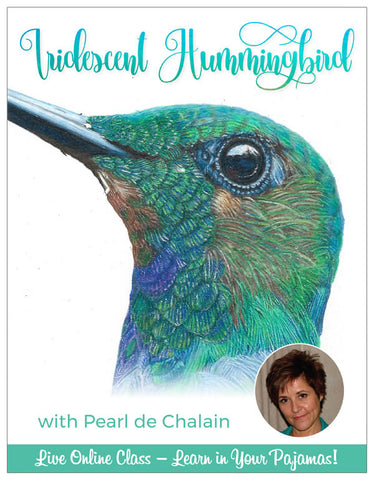 Iridescent Hummingbird Pajama Class with Pearl de Chalain