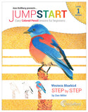 Jumpstart Level 1: Bluebird in Colored Pencil