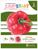 Jumpstart Level 2: Red Pepper in Colored Pencil