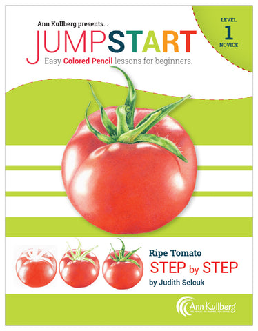 Jumpstart Level 1: Ripe Tomato in Colored Pencil