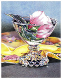 Glass & Flower Colored Pencil Project Kit