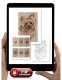 Yorkie Colored Pencil Project Kit