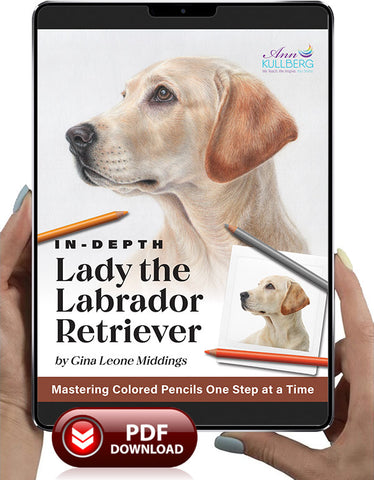 Lady the Labrador Retriever: In-Depth Colored Pencil Tutorial