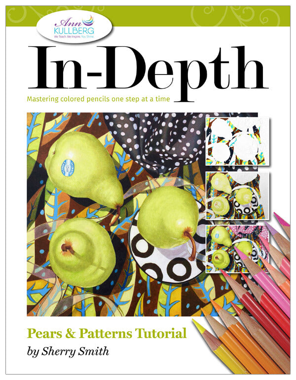 Pears & Patterns: In-Depth Colored Pencil Tutorial