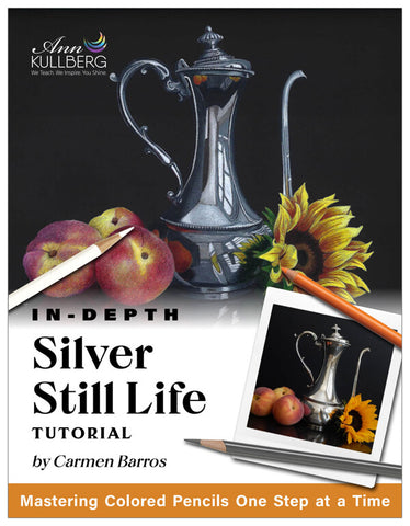 Silver Still Life: In-Depth Colored Pencil Tutorial