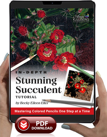 Stunning Succulent: In-Depth Colored Pencil Tutorial