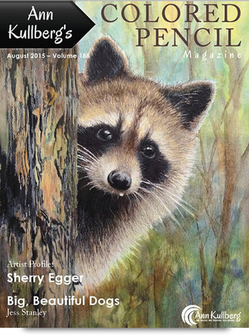 August 2015 - Ann Kullberg's Colored Pencil Magazine - Instant Download