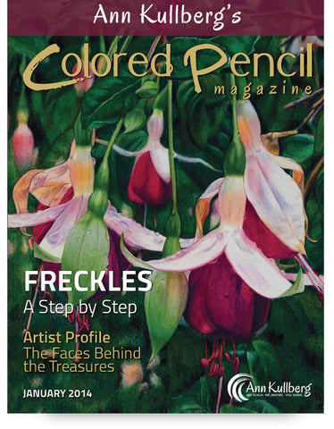 January 2014 - Ann Kullberg's Colored Pencil Magazine - Instant Download