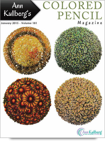 January 2015 - Ann Kullberg's Colored Pencil Magazine - Instant Download