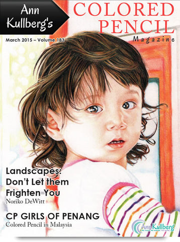 March 2015 - Ann Kullberg's Colored Pencil Magazine - Instant Download