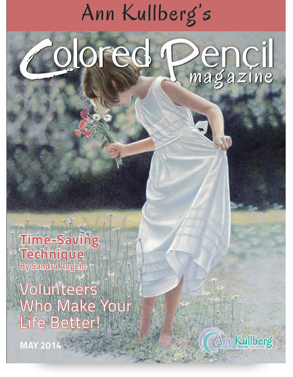 May 2014 - Ann Kullberg's Colored Pencil Magazine - Instant Download