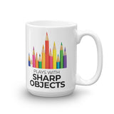 Plays with Sharp Objects Mug