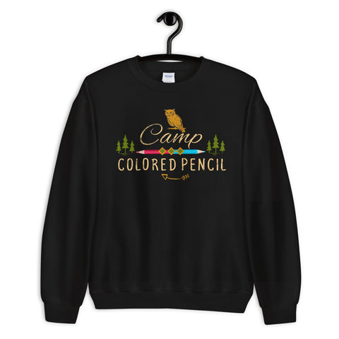 Camp Colored Pencil Sweatshirt