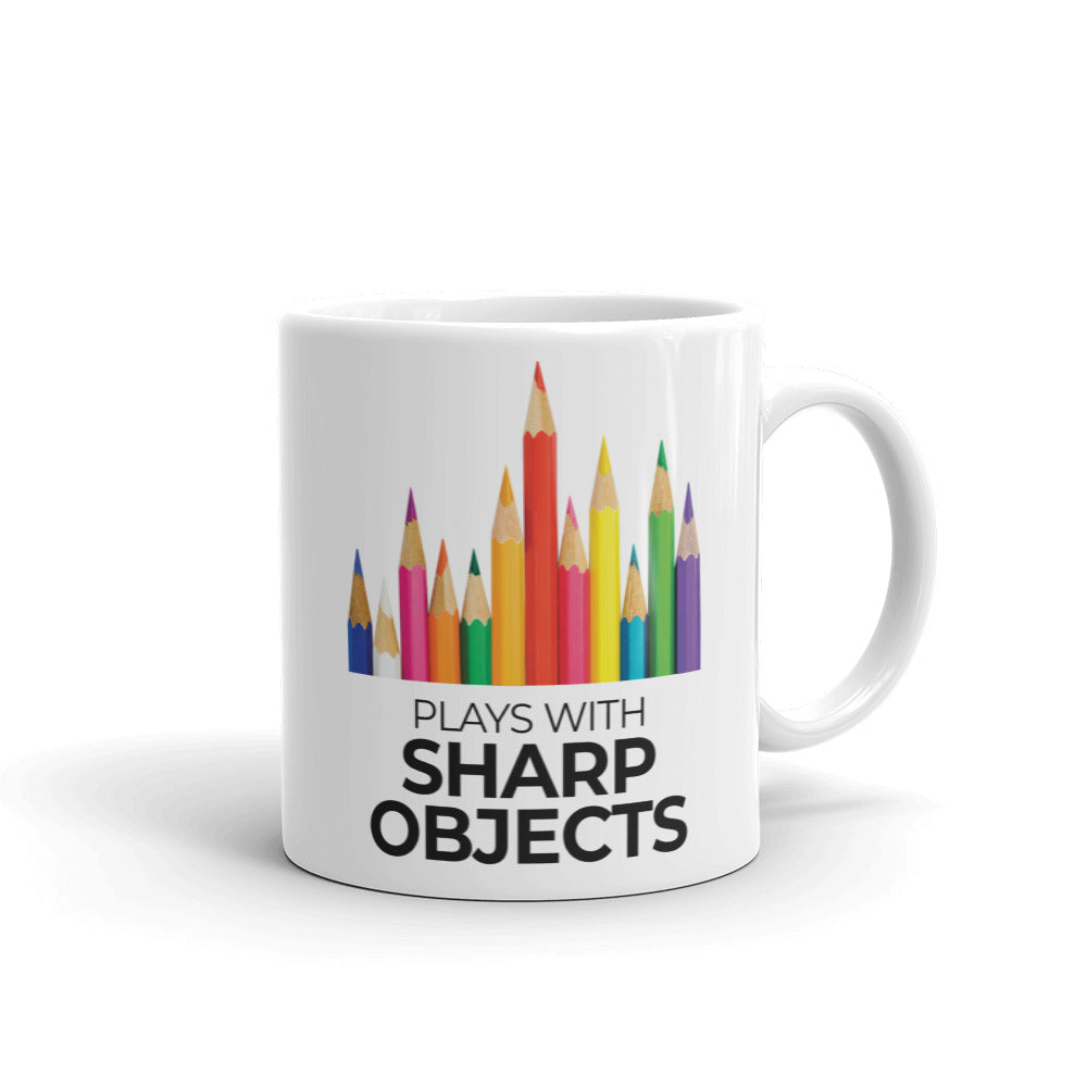 Plays with Sharp Objects Mug