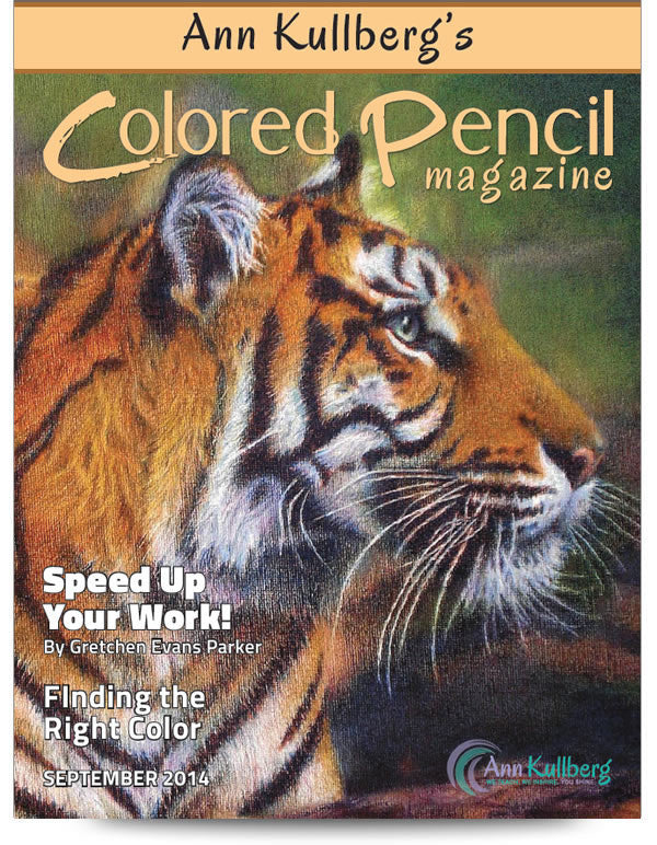 September 2014 - Ann Kullberg's Colored Pencil Magazine - Instant Download