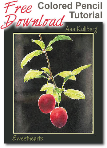 Sunlit Cherry Plums Tutorial - Free Download